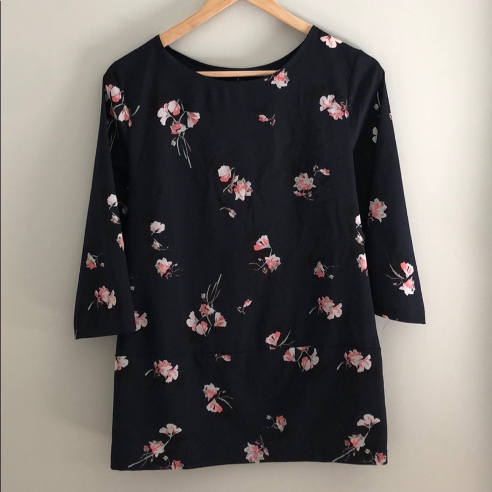 French Connection Floral Knit Top